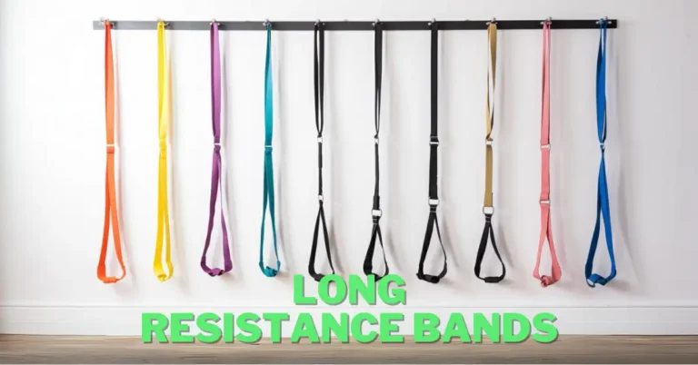 My 5 Long Resistance Bands in 2024 (For Full-Body Toning!) 25 long resistance bands hanging from a rack in front of white wall