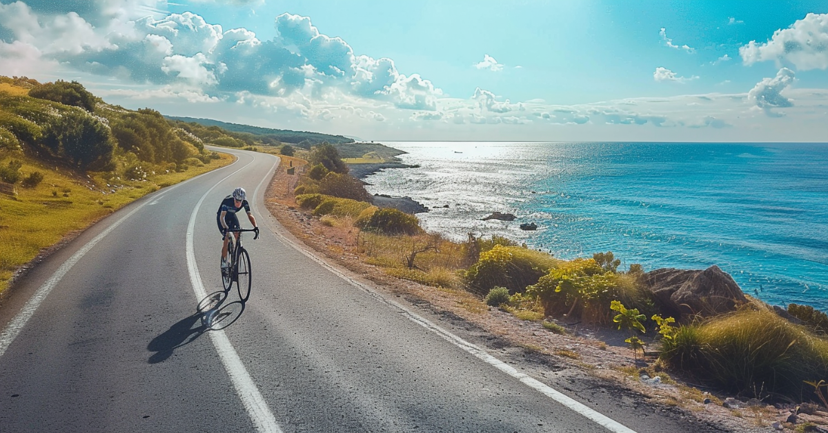 USA Triathlon Rankings: Discover the Top Athletes of 2024! 1 cyclist in autumn weather