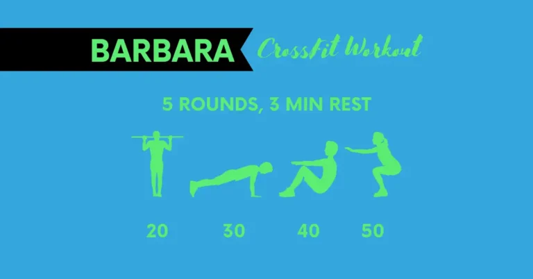 barbara crossfit workout description wod benchmark workout steps to fulfill the benchmark