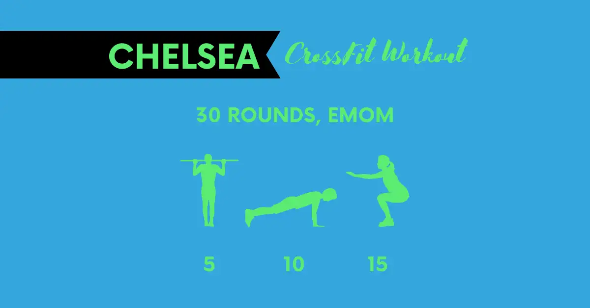 chelsea crossfit workout for benchmark with structure