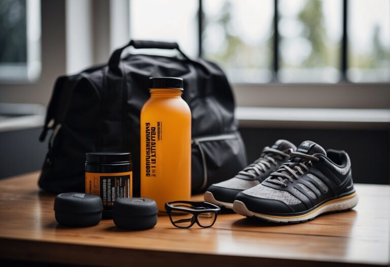 Can You Take Preworkout and Not Workout 2024? Experts Explain 1 Can You Take Preworkout and Not Workout: A bottle of pre-workout supplements sits next to a gym bag and a pair of sneakers, with a workout plan laid out on a table