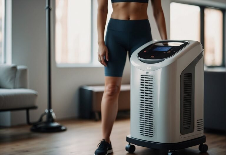 Can You Workout After Laser Hair Removal 2024? Experts Explain 7 Can You Workout After Laser Hair Removal: A person in workout clothes standing next to a laser hair removal machine with a sign that says "Wait 24 hours before exercising."