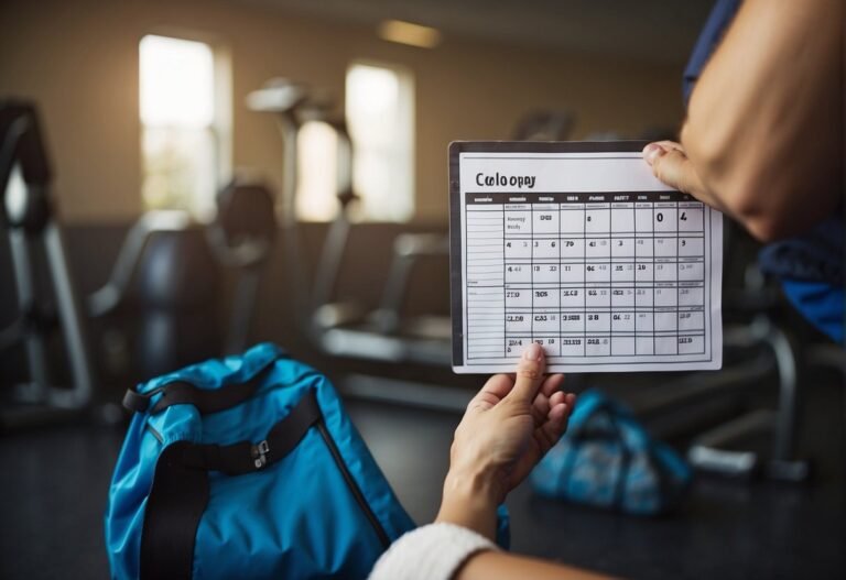 Can You Workout After a Colonoscopy 2024? Surprising Insights 8 Can You Workout After a Colonoscopy: A person in workout clothes looks at a calendar, with a colonoscopy appointment marked. A gym bag sits nearby
