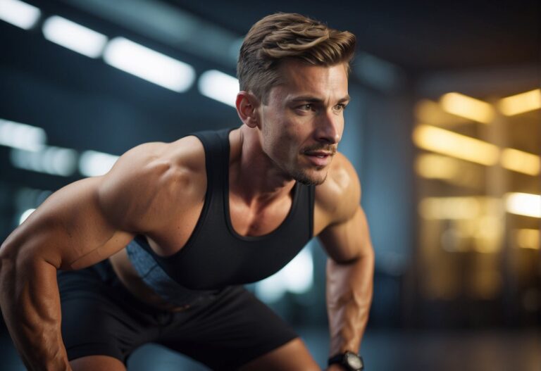 How Many Calories Do I Burn With Sit-Ups 2024: Surprising Facts 1 How Many Calories Do I Burn With Sit-Ups: A person performing sit-ups, with a calorie counter showing the number of calories burned