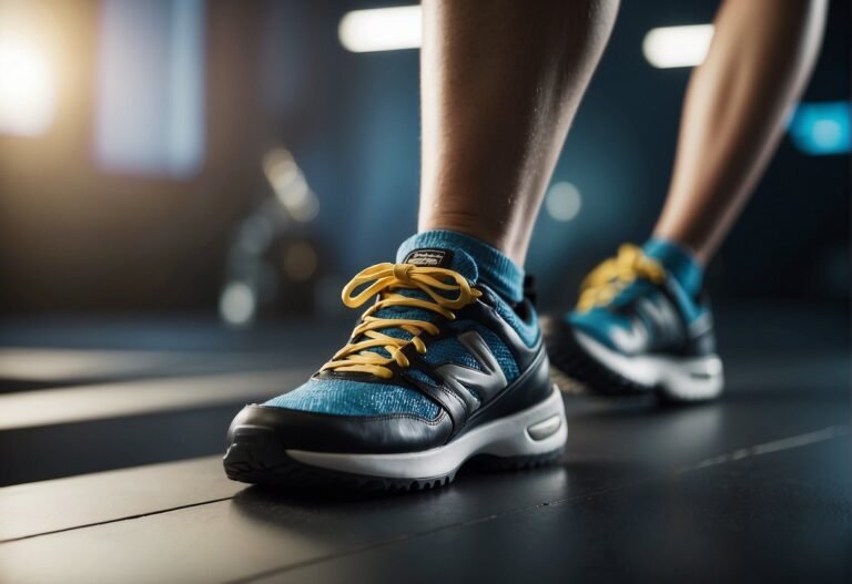 How Many Calories Do Leg Raises Burn 2024? Surprising Insights 4 How Many Calories Do Leg Raises Burn: Leg raises being performed with a calorie counter in the background