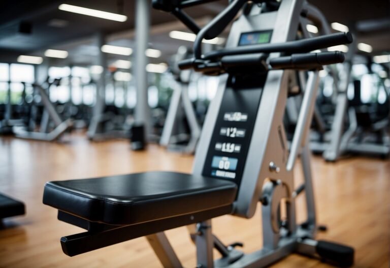 How Many Calories Does Leg Press Burn 2024? Surprising Insights 6 How Many Calories Does Leg Press Burn: A leg press machine with a digital display showing the number of calories burned during a workout