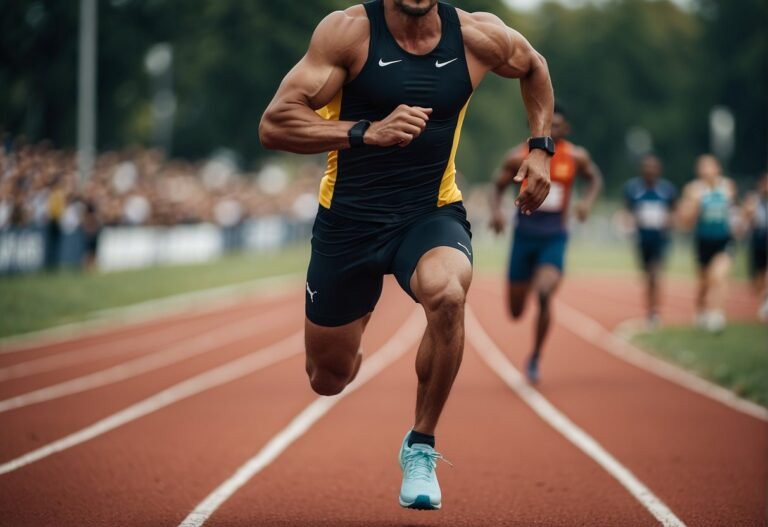How Many Calories Does Sprinting Burn 2024? Surprising Facts 5 How Many Calories Does Sprinting Burn: Sprinting: legs in full extension, arms pumping, intense focus