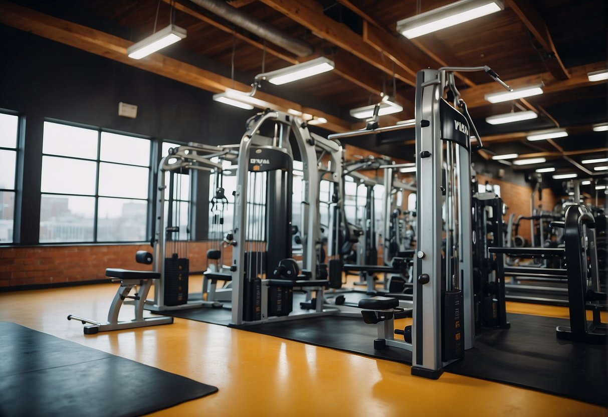 Why is CrossFit So Expensive in 2024? Surprising Insights 1 Why is CrossFit So Expensive: A gym filled with high-quality equipment, vibrant colors, and a sense of community. Trainers guide clients through intense workouts, fostering a culture of dedication and progress