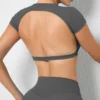 Hearuisavy-Sports-Shirts-Breathable-Workout-Tops-Fitness-Sportswear-Female-Backless-Yoga-Clothing-Sport-Crop-Tops-Women-3 Open Back Workout Top